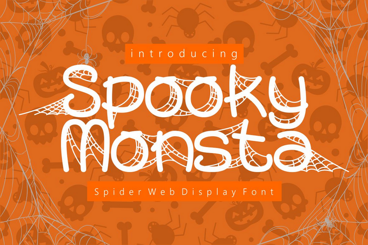 Spooky Monsta字体 1