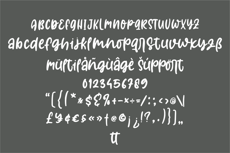 Craftypreneur字体 4