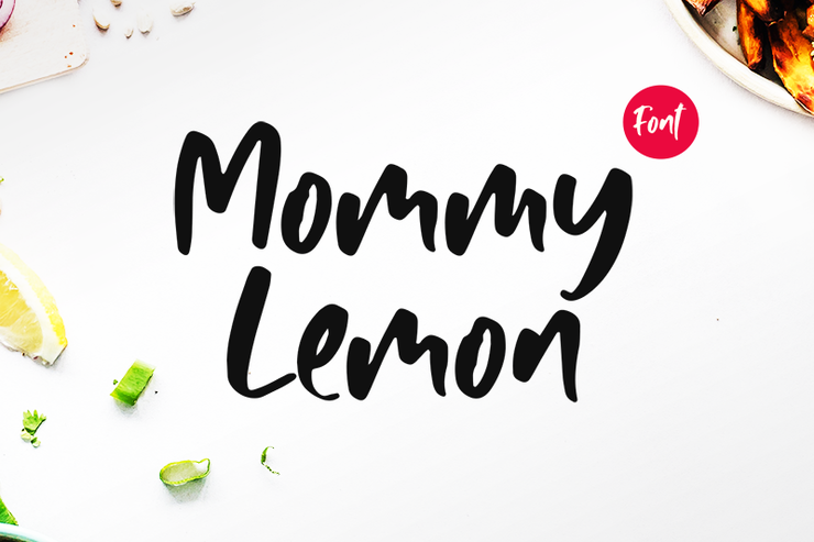 Mommy Lemon字体 1