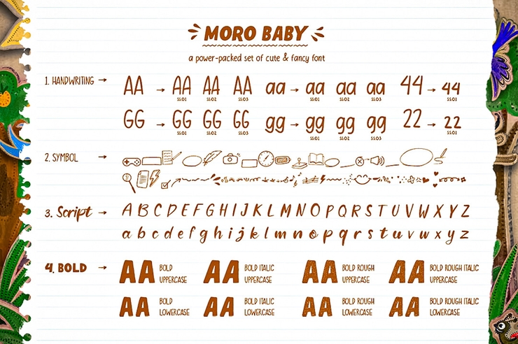 Moro Baby字体 1