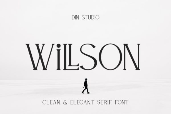 WILLSON字体 1