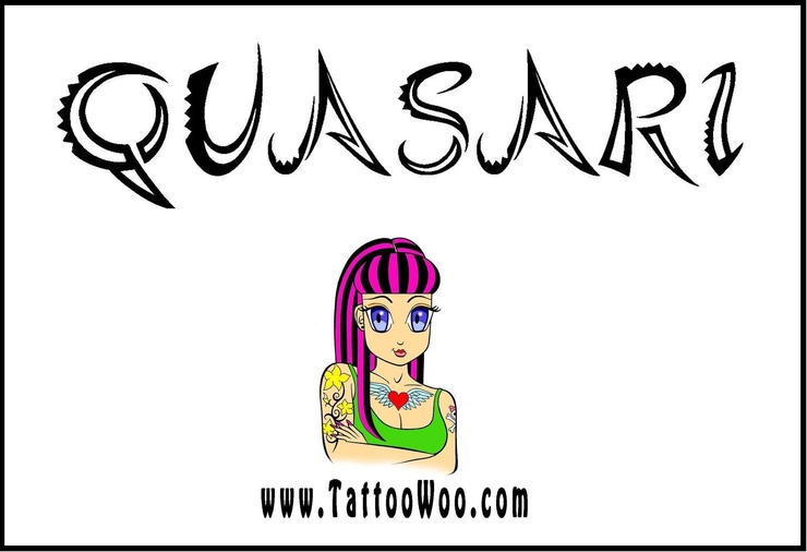 Quasari字体 1