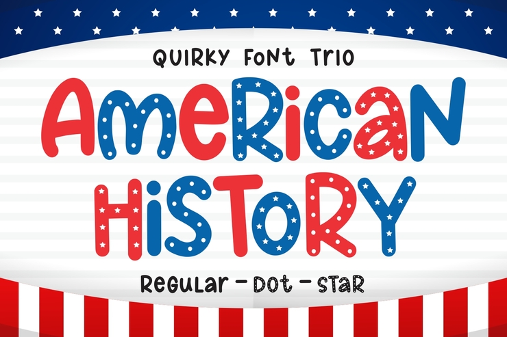 American History字体 4