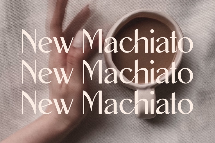 New Machiato字体 1