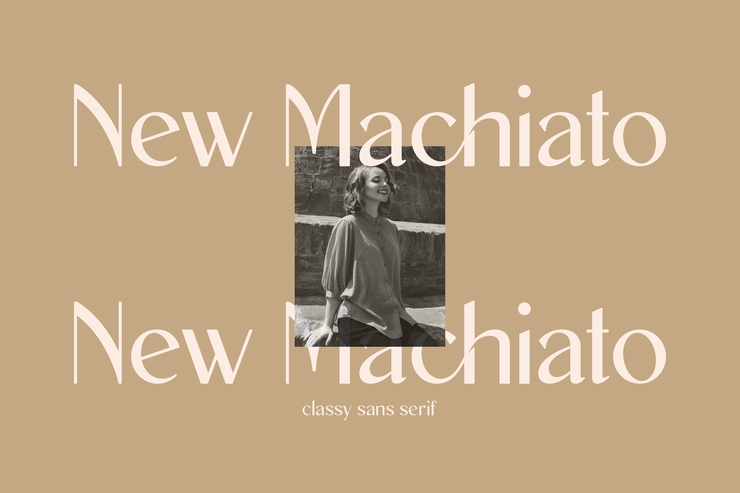 New Machiato字体 8