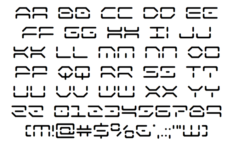 Kaylon字体 1