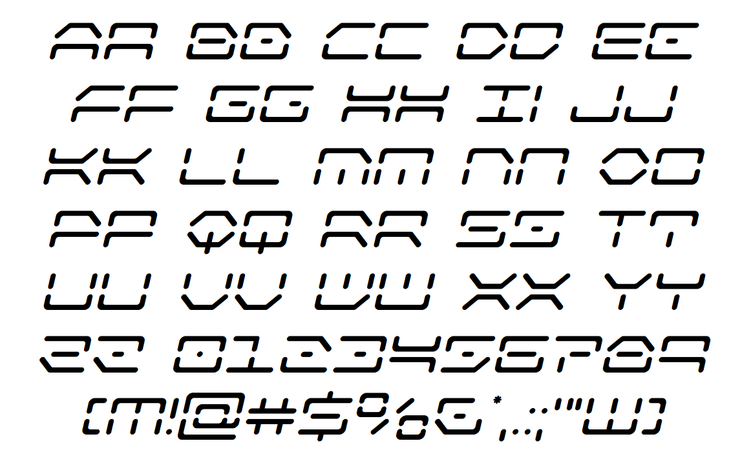 Kaylon字体 2