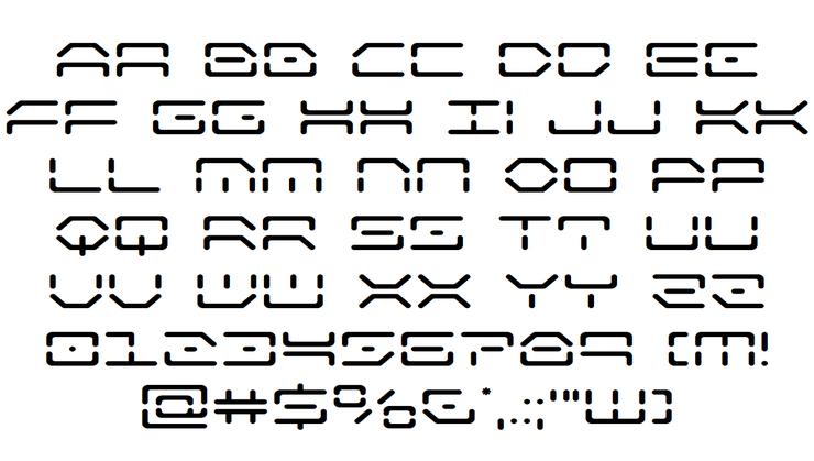 Kaylon字体 3