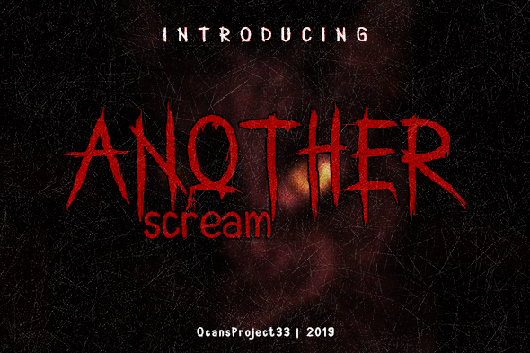 Another Scream字体 2