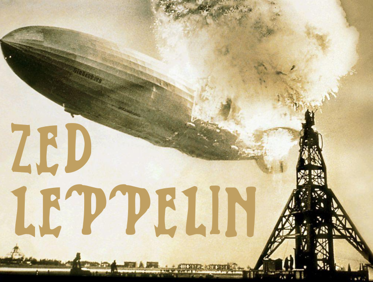 Zed Leppelin字体 2