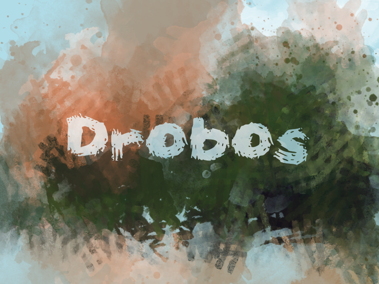 d Drobos字体 1