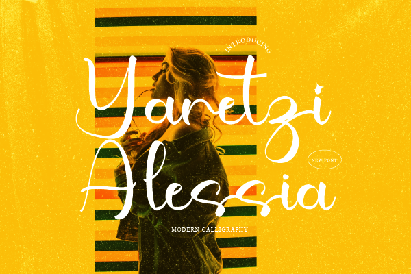 Yaretzi Alessia字体 3