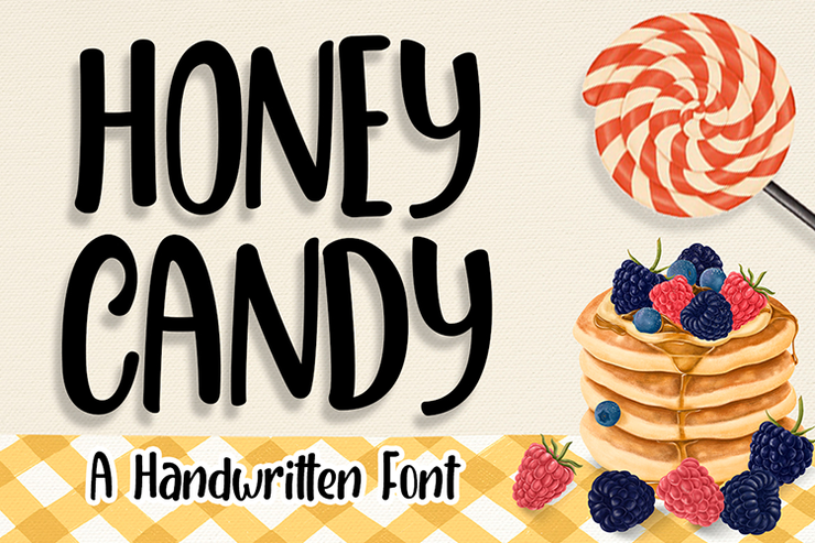 Honey Candy字体 1