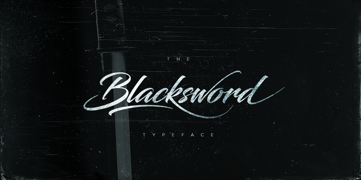 Blacksword字体 1