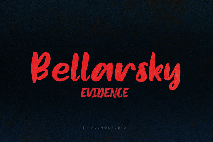 Bellarsky Demo字体 1