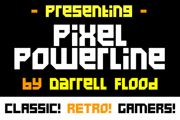 Pixel Powerline字体 1