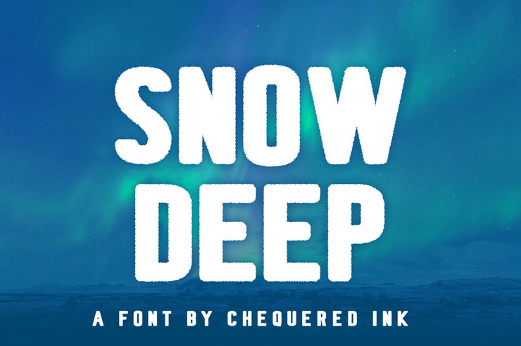 Snow Deep字体 1