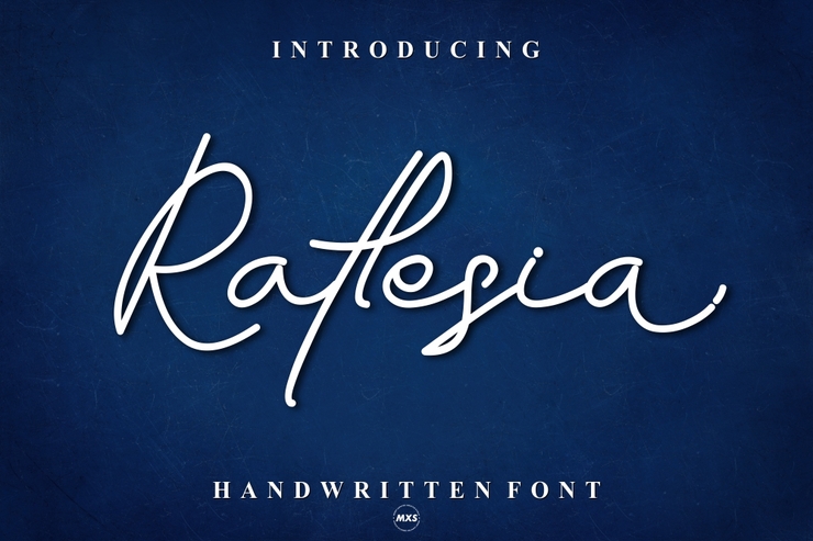 Raflesia字体 4