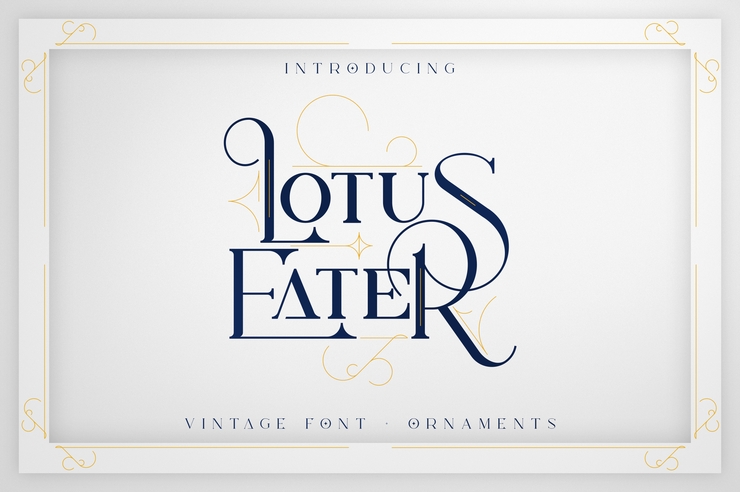 Lotus Eater字体 1