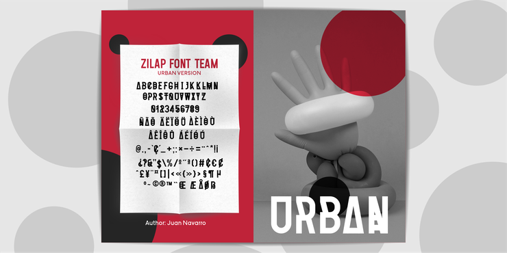 Zilap字体 Team字体 1