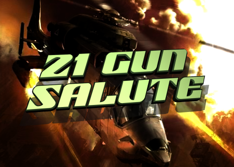21 Gun Salute字体 2