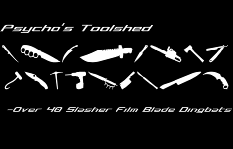 Psycho 's Toolshed字体 1