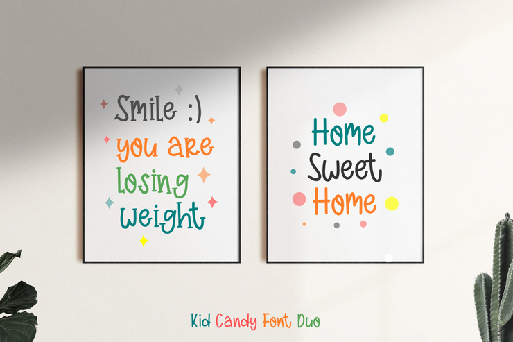 Kid Candy Sans字体 3
