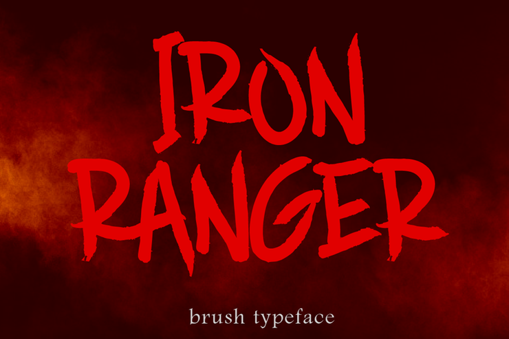 IRON RANGER字体 1