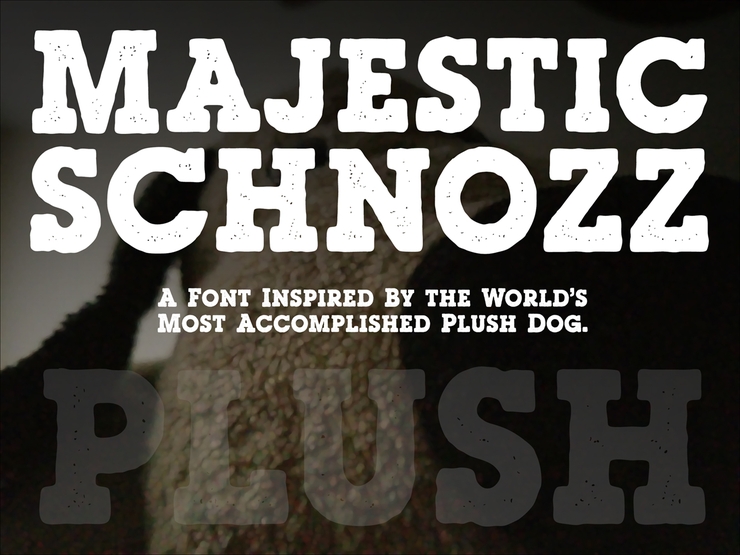 Majestic Schnozz字体 1