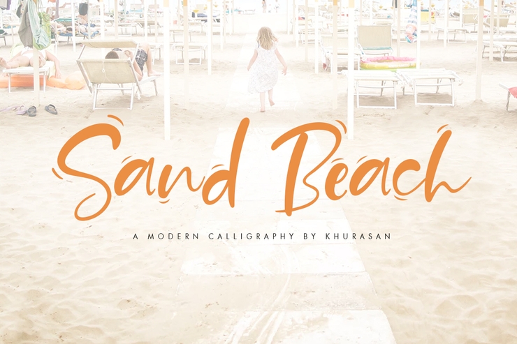 Sand Beach字体 1