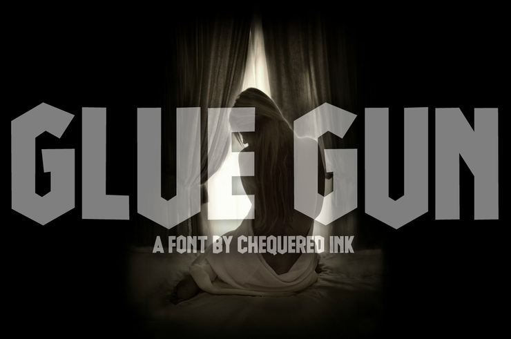 Glue Gun字体 1