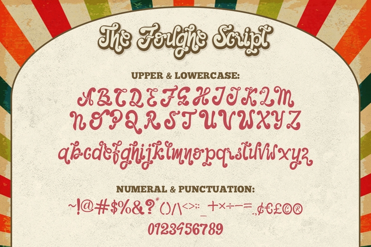 The Foughe Script字体 4