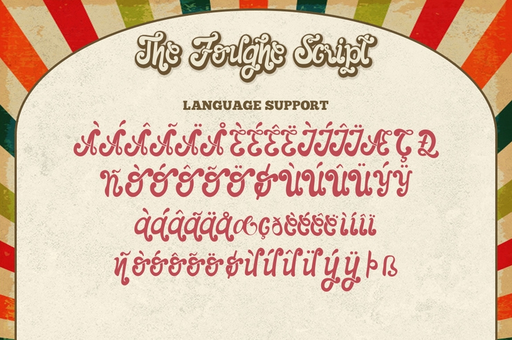 The Foughe Script字体 7