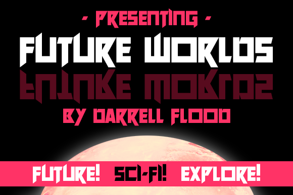 Future Worlds字体 1