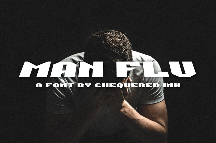 Man Flu字体 1