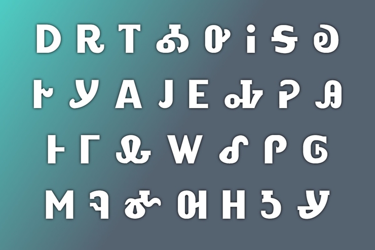 ALEWISDODI字体 1