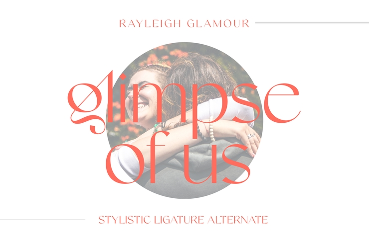 Rayleigh Glamour字体 7