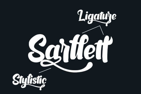 Sarllett字体 3