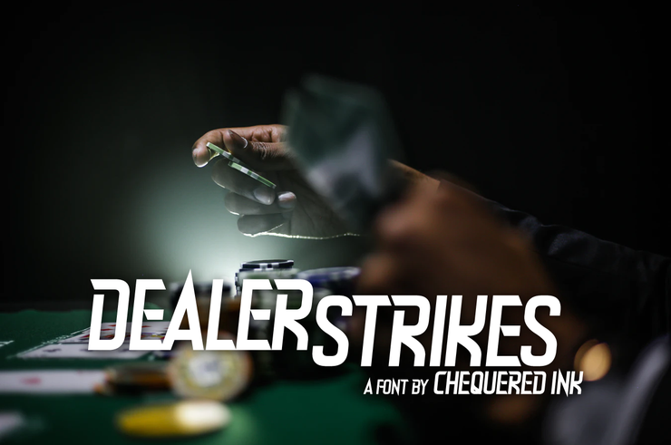 Dealer Strikes字体 1