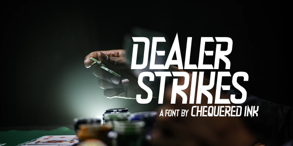 Dealer Strikes字体 2