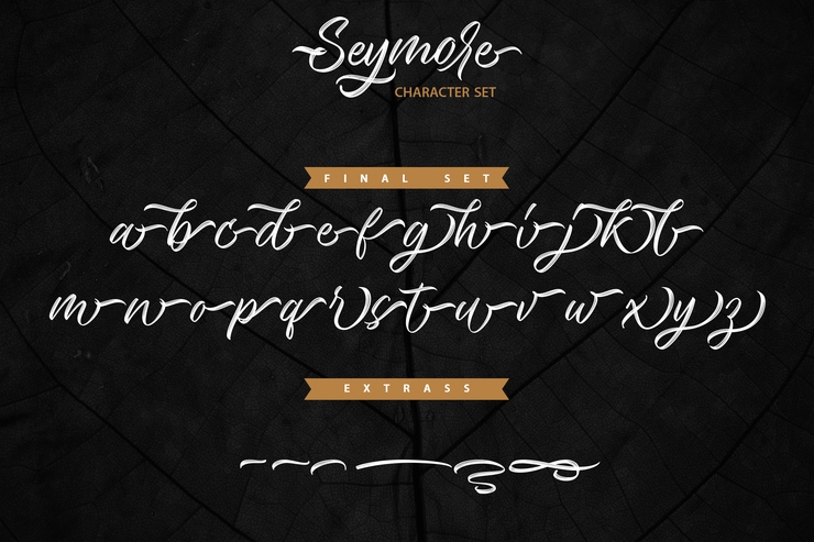 Seymore字体 2