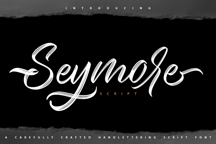 Seymore字体 6