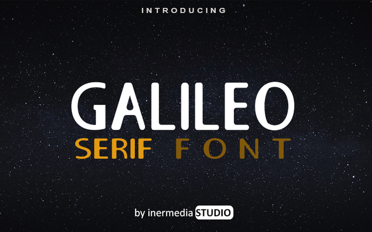 Galileo Various字体 3