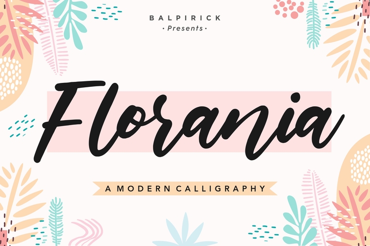 Florania字体 1