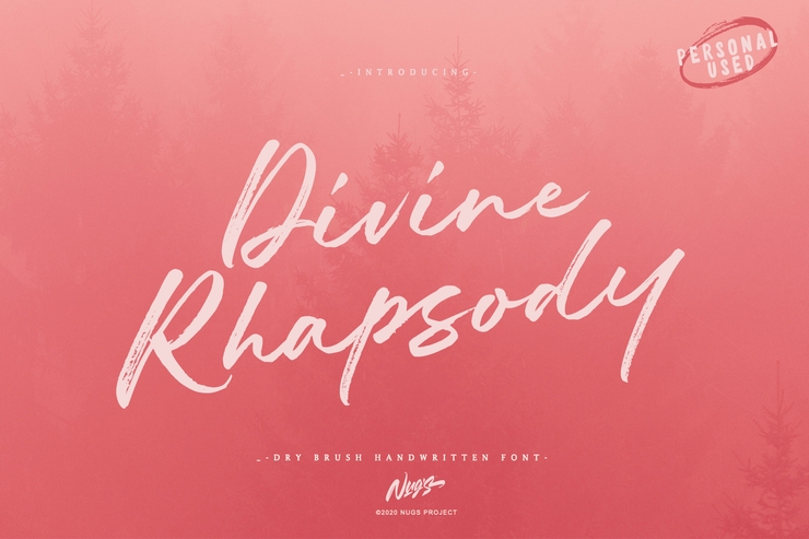 Divine Rhapsody字体 2