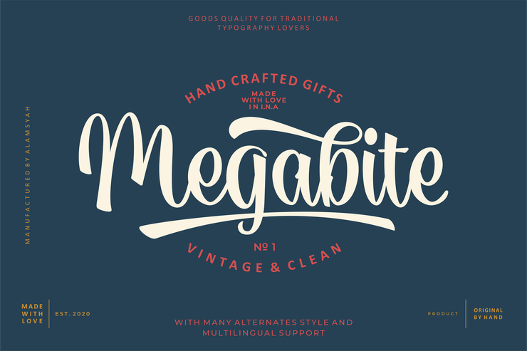 Megabite字体 1