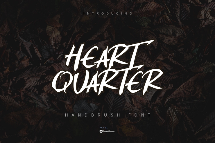 Heart Quarter字体 1