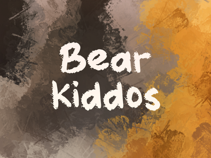 b Bear Kiddos字体 1