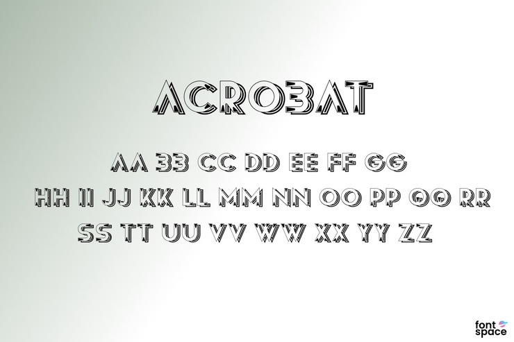Acrobat字体 2