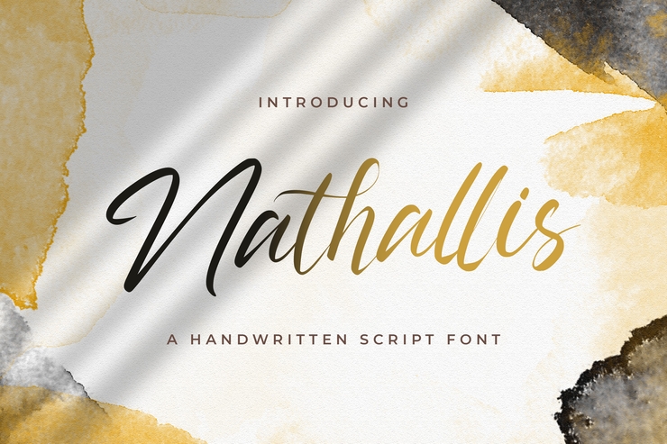 Nathallis字体 1